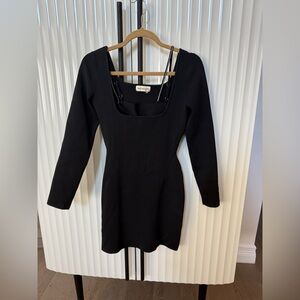 Nicholas black size small mini dress